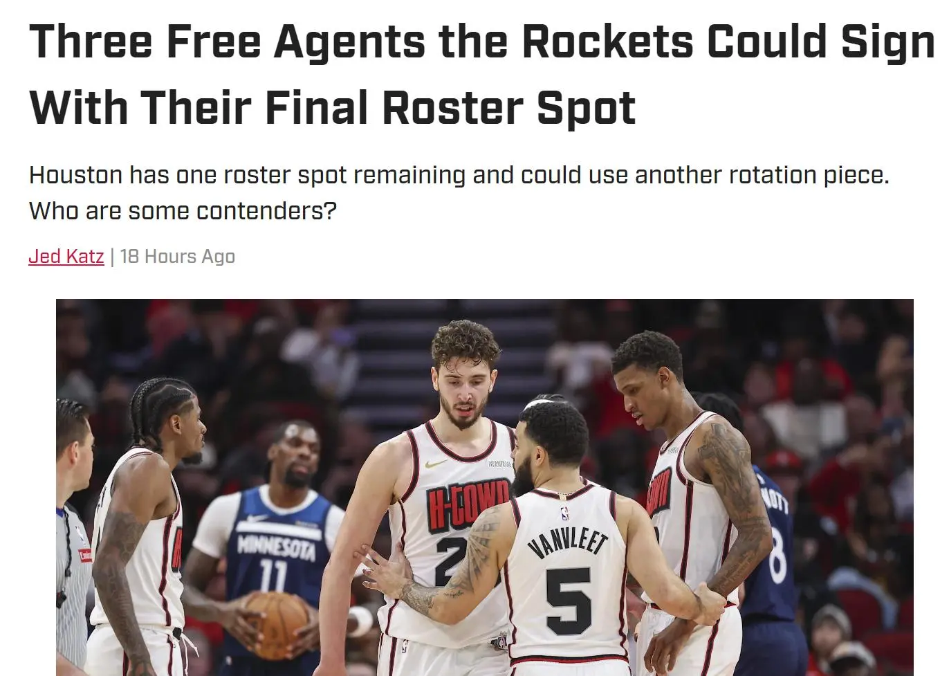 短板, 名新援, 阿隆霍乐迪